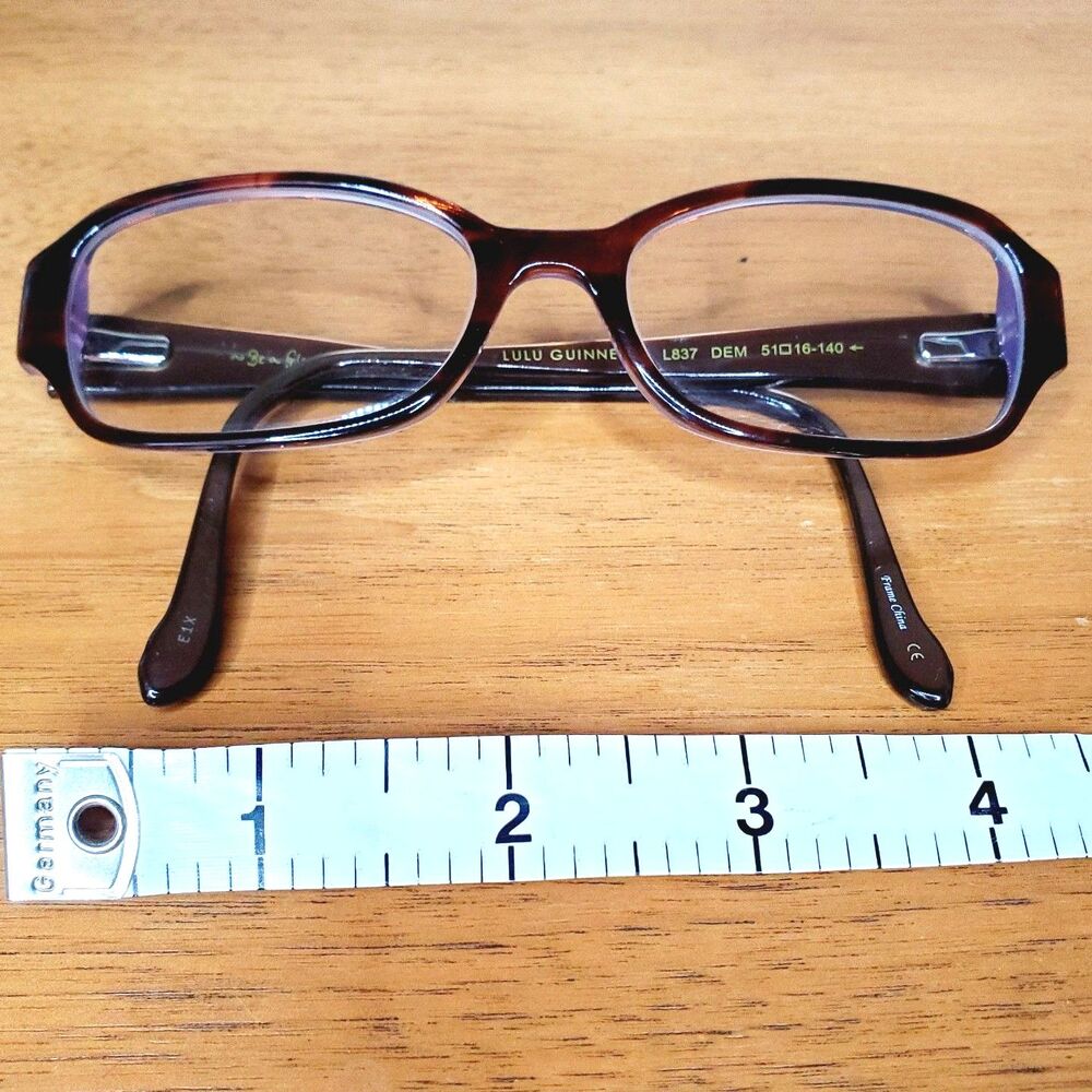 Lulu Guinness L837 DEM Womens Eyeglasses Unique Optical 51-16-140 Eyewear Frames - Picture 8 of 9